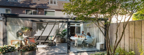 terrasoverkapping kopen, tuin overkapping, tuinkamer, extra leefruimte, terrasoverkapping, aluminium overkapping, overkapping, zonwering, aluminium terrasoverkapping, Verano terrasoverkapping, terrasoverkapping op maat