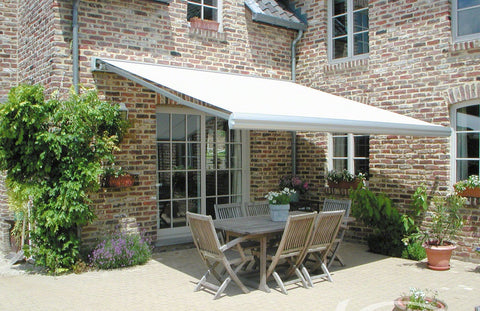 zonnescherm, zonneluifel, zonnetent, luifel, knikarmscherm, zonwering, buitenzonwering