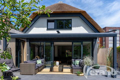 verandazonwering, veranda zonwering, zonwering veranda, zonwering, buitenzonwering
