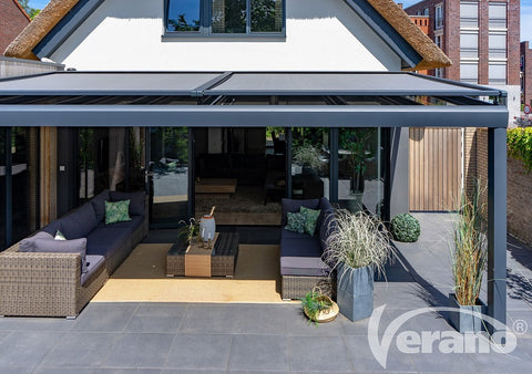 verandazonwering, veranda zonwering, zonwering veranda, zonwering, buitenzonwering