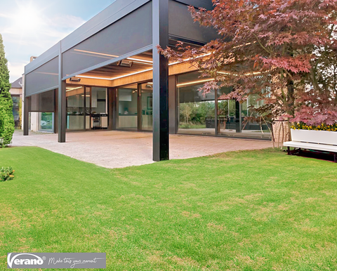 V872 Salerno design kubistische overkapping