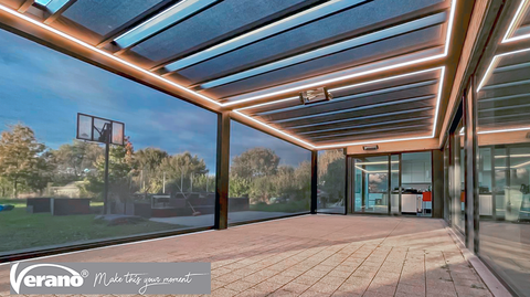 V872 Salerno design kubistische overkapping