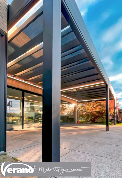 V872 Salerno design kubistische overkapping