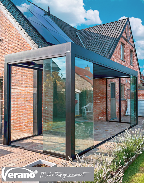 V872 Salerno design kubistische overkapping