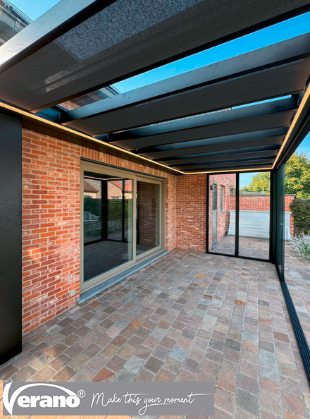 V872 Salerno design kubistische overkapping