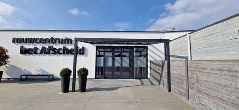 Terrasoverkapping met schuin dak