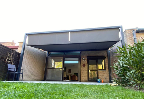 Q.bus terrasoverkapping