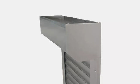 rolpoort, rolpoorten, aluminium rolpoort, zonwering, buitenzonwering