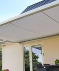 zonnescherm, zonneluifel, zonnetent, luifel, knikarmscherm, zonwering, buitenzonwering