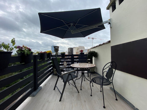 Muurparasol P4