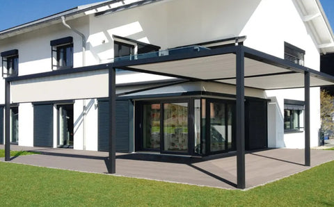 Q.bus terrasoverkapping