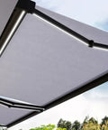 zonnescherm, zonneluifel, zonnetent, luifel, knikarmscherm, zonwering, buitenzonwering